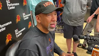 Monty Williams addresses media as Suns head into off-season after Game 6 loss to Denver Nuggets