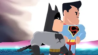 Fan Requested!! 40 mins+ (1940's Superman & 1966's Batman Vs Cpu | Teeny Titans Go! Figure)