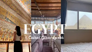 Egypt vlog🇪🇬| Cairo, Giza, Luxor