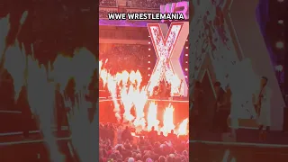 WWE Rhea Ripley WrestleMania 40 Entrance Live #wrestlemania #rhearipley #wwe #youtubeshorts #shorts