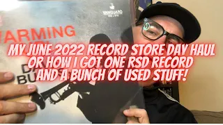 My June 2022 Record Store Day Haul Or How I Got One RSD Record And A Bunch Of Used Stuff!