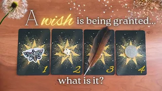 ✨ 🍀 🔮 A WISH IS BEING GRANTED FOR YOU! 🍀 ✨🔮 Pick A Card Tarot Reading | TIMELESS