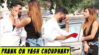 Prank on Yash Choudhary | Rits Dhawan | goes emotional | must watch