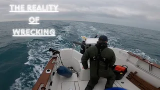 A Reality Of What Winter Wreck Fishing Can look Like