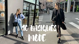 10 BASIQUES MODE A AVOIR DANS SA GARDE ROBE | Laurène Gatti