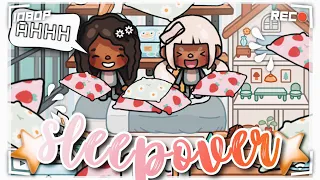 ☕️ | AESTHETIC SLEEPOVER! *WITH TOCA ALICE* || 🔊 WITH VOICE || Toca Boca Roleplay