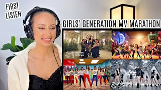 FIRST TIME REACTING To Girls' Generation 소녀시대 | 'GEE' 'I GOT A BOY' 'The Boys' & 'Lil' Touch' MV