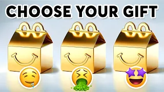 Choose Your Gift...! Lunchbox Edition 🍔🍕🍦 How Lucky Are You? 😱 Mouse Quiz