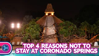 Top 4 Reasons NOT to Stay at Disney's Coronado Springs Resort