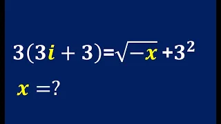 Algebraic Question with an imaginary unit. Step-by-step Solution.