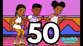 The Counting Song | Count to 50 | Gracie’s Corner | Kids Songs + Nursery Rhymes
