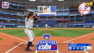 MLB The Show 24 New York Yankees vs Toronto Blue Jays - Volpe On Fire - Franchise Mode #8 PS5 HD