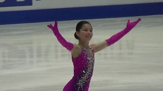 Alysa Liu. Чемпионат мира среди юниоров. Короткая программа