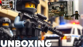 ÉPICO! Minifigura SWAT tipo LEGO: ¡No Creerás lo que Trae Dentro! EPIC SWAT Police Minifigure LEGO