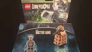 Doctor Who Cyberman Fun Pack Lego Dimensions Unboxing & Building