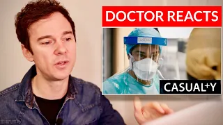 Doctor Breaks Down Casualty COVID Episode