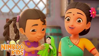 मेरी गुड़िया, Meri Gudiya Badi hi Gol Hai, Nursery Rhymes in Hindi and Kids Songs