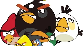 Злые Птички БИТВА! Angry birds fight!  part 3