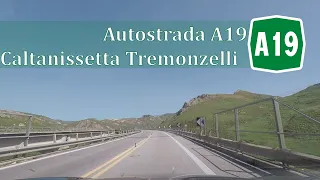 Autostrada A19 Palermo - Catania tratto Caltanissetta - Tremonzelli 25/4/2022