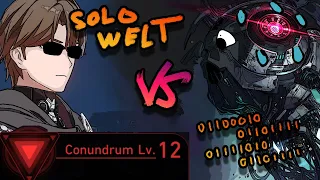 Conundrum 12. Solo Welt. Gold and Gears. Difficulty 5. Remembrance Path Full Build. Honkai Star Rail