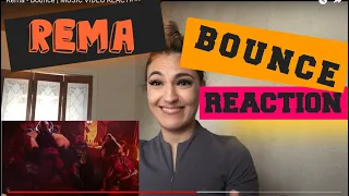 Rema - Bounce | MUSIC VIDEO REACTION  - MADNESS!!! 🔥🔥