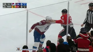 Gabriel Landeskog vs Connor Murphy Jan 4, 2022