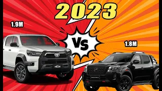 2023 Hilux Conquest 4x4 VS Navara Pro-4X | comparison | MOTORISTA ADVENTURES
