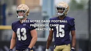 Notre Dame football preseason camp: Practice 4 highlights
