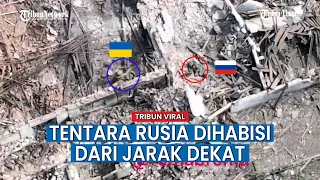 Baku Tembak Brutal! Tentara Ukraina Tumbangkan Tentara Rusia dari Jarak Dekat