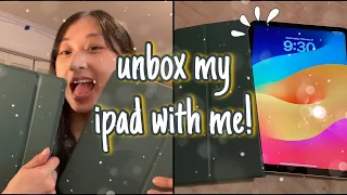 Unbox My iPad 10th Generation With Me!📦