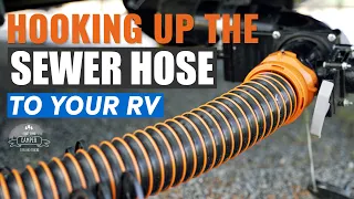 First Time Camper Series - Episode 7: How To Hook Up Your Sewer Hose