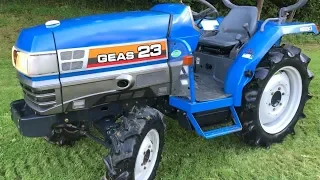 ISEKI GEAS 23 4WD Compact Tractor, 1380 Hours, 23HP ***MINT CONDITION***