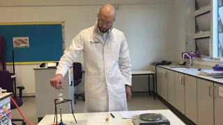 Conservation of mass: magnesium oxide