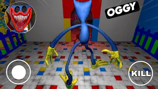 What if Oggy Became HUGGY WUGGY And Kill Everyone in Poppy Playtime Chapter 3! (Garry's Mod)