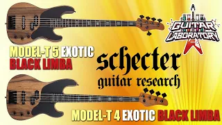 [Eng Sub] Schecter Model-T Exotic Black Limba bass (4- and 5-string bass guitars)