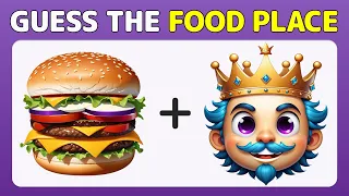 Guess the Fast Food Restaurant by Emoji? 🍔🌮 | 57 Levels Ultimate Quiz