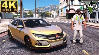 GTA 5 - Mission Chop (With Super Car) 4K