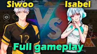 Siwoo vs Isabel. Full gameplay. The Spike Colosseum event. Volleyball 3x3