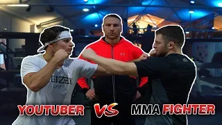 YOUTUBER vs. MMA FIGHTER *Schläge meines Lebens* l Yavi TV