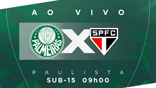 ÉÉÉH CAMPEÃO! | PALMEIRAS (4) 0 X 1 (3) SÃO PAULO | PAULISTA SUB-15