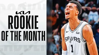 Victor Wembanyama's February Highlights | Kia NBA Western Conference Rookie of the Month #KiaROTM