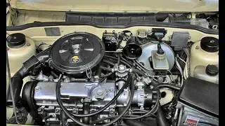 The oil enters the air filter of the eight-valve (8) engine.