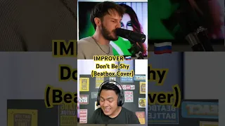 IMPROVER 🇷🇺 | Don't Be Shy - Tiesto & Karol G | (Beatbox Cover) #reaction #beatbox #beatboxcover