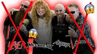 Dave Mustaine REVEALS His Metallica & Slayer REPLACEMENTS For Big Four!