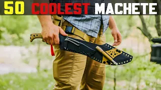 50 Coolest Military Tactical Machetes for Survival and Self Defense