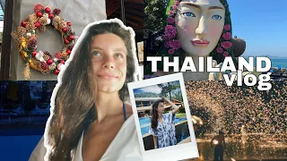 travel vlog: улетела в Таиланд - зимний влог | Thailand vlog: отели, полет на самолете, путешествие