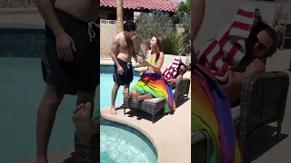 girlfriend and friend prank boyfriend! 🤣