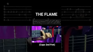 Cheap Trick - The Flame (Tabs Intro Guitar) (Guitar Fingerstyle Tutorial)