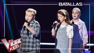 Barbaré, Andriy and Emma - Cry me out | Battles | The Voice Kids Antena 3 2023