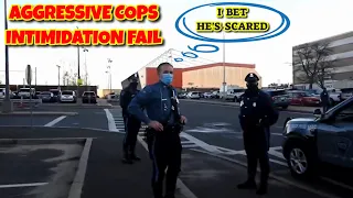 7 Cops For 1 Guy With A Camera | Cops Intimidation Fails